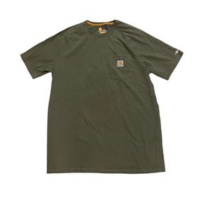 Green Carhartt Shirt Mens Large